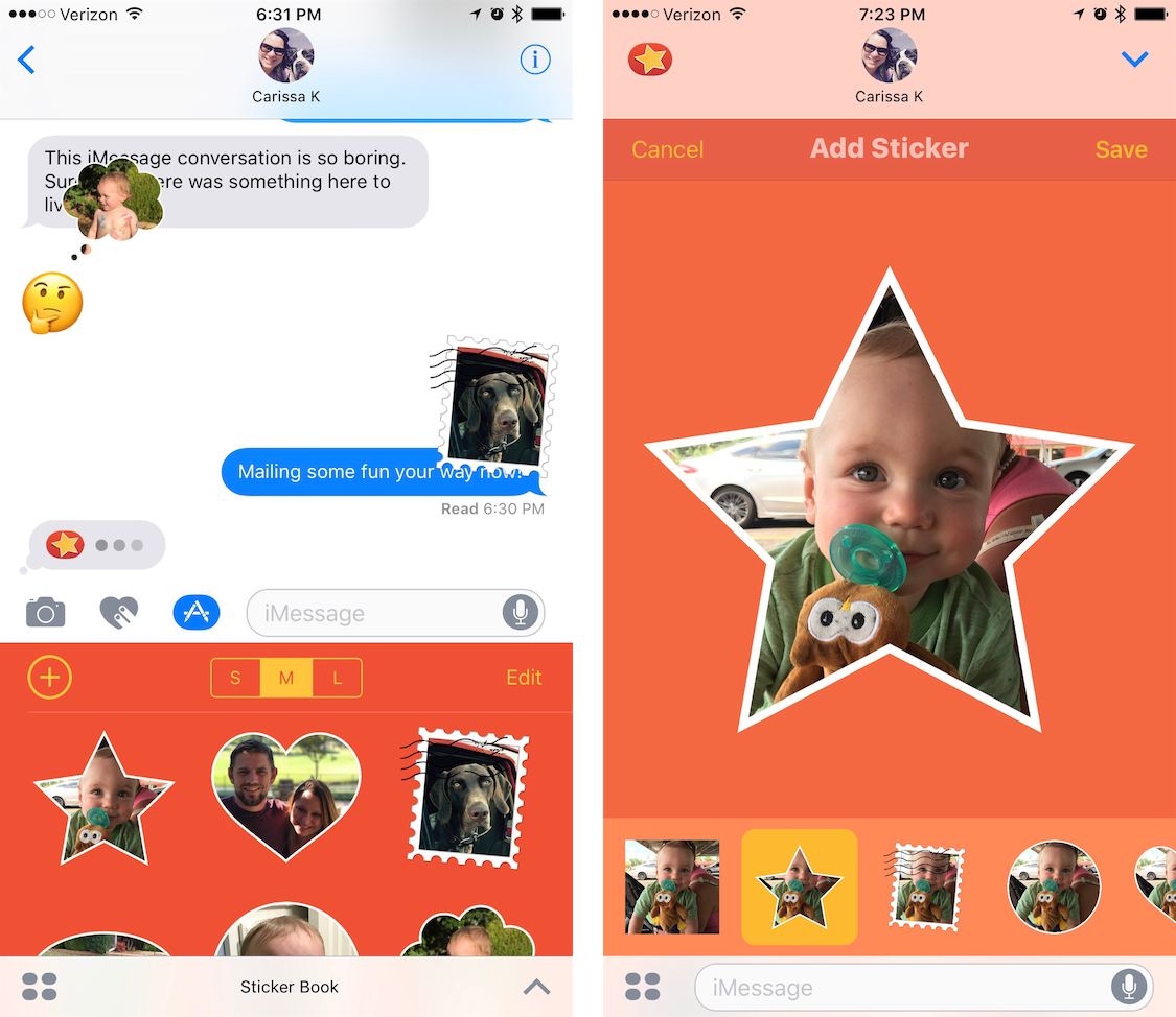 StickerBook for iMessage
